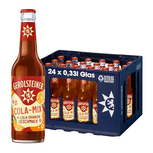 Gerolsteiner Cola-Mix 24 x 0,33l Glas MEHRWEG von Gerolsteiner