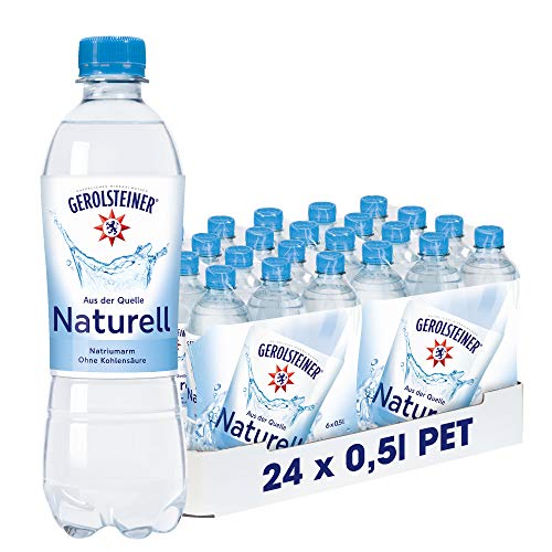 Gerolsteiner Naturell, EINWEG (24 x 0.5 l) von Gerolsteiner