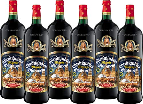 Gerstacker Nürnberger Christkindles Markt-Glühwein (6 x 1 l) von Gerstacker