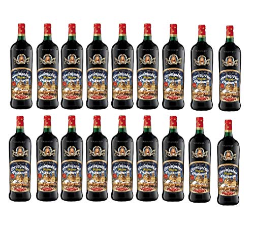 Gerstacker Nürnberger Christkindles Markt-Glühwein süß (18 x 1 l) Großpackung von Gerstacker