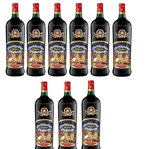 Gerstacker Nürnberger Christkindles Markt-Glühwein süß (9 x 1 l) von Gerstacker