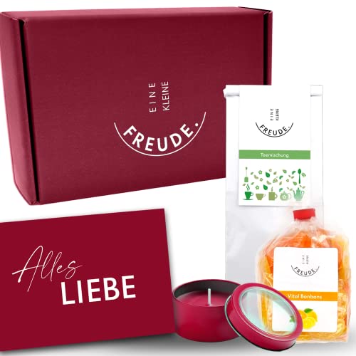 EINE KLEINE FREUDE. | Einzigartige Geschenkbox mit besonderem Inhalt (Feinkost) von Geschenkbox - 24