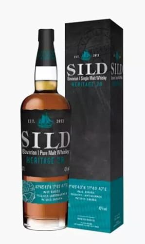 Lantenhammer Sild Bavarian | Pure Malt Whisky Heritage 28 42% vol. 0,7l Est. 2013 von Geschenkbox