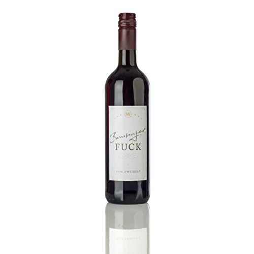 Rotwein Fuck Zweigelt trocken Österreich 0,75l (1) von Geschenkbox