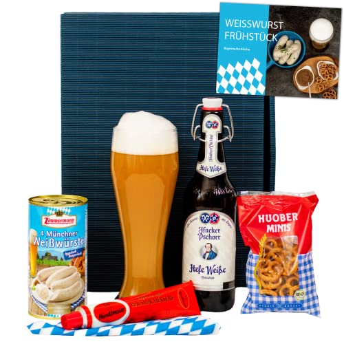 Bayern Geschenkset "Augsburg" | Geschenkkorb gefüllt mit Bier & bayerischen Delikatessen | Präsentkorb für Männer zum Geburtstag, Dankeschön, Vatertag von Geschenkbox - 24