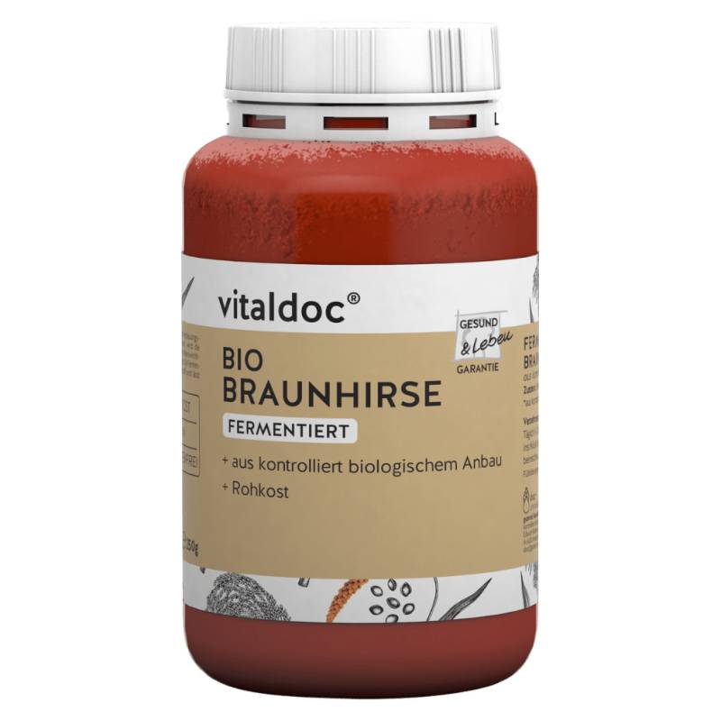 Bio Braunhirse fermentiert von Vitaldoc