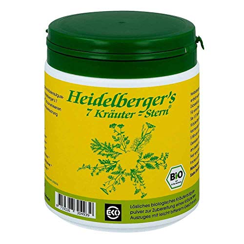 Heidelbergers Bio 7 Kräuter Stern Tee,250g von Gesundheitsversand A. Heine GmbH