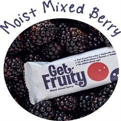 Get Fruity Moist Mixed Berry Bar 4 x 35g von Get Fruity