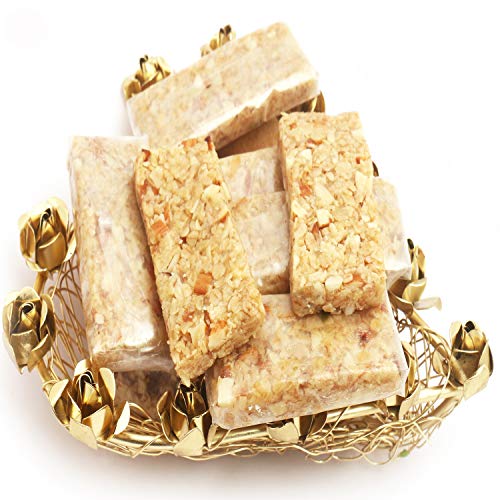 Ghasitaram Gifts Diwali Gifts - Diwali Hampers Mesh Heart Granola Bars Tray von Ghasitaram Gifts