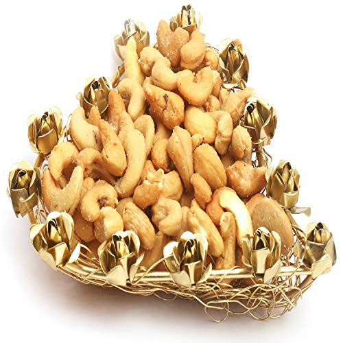 Ghasitaram Gifts Dry Fruit - Mesh Heart Roasted Cashew Tray von Ghasitaram Gifts