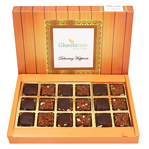 Ghasitaram Gifts Indian Sweets - Diwali Gifts Chocolate Granola Bites 18 pcs von Ghasitaram Gifts