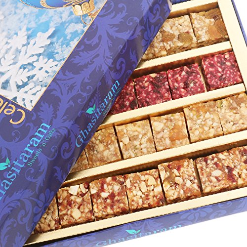 Ghasitaram Gifts Indian Sweets - Diwali Gifts Sugarfree Sweets - Natural Fruit Assorted Sugarfree Sweets 400 GMS von Ghasitaram Gifts