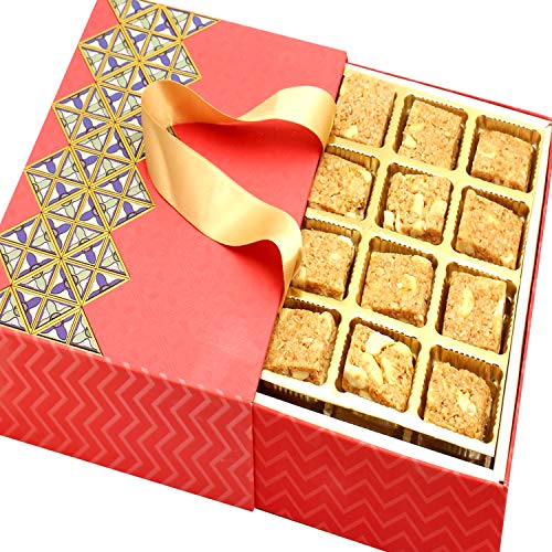 Ghasitaram Gifts Indian Sweets - Diwali Gifts Sweets - 2 Part 12 Pcs Granola Bites Bag Box von Ghasitaram Gifts