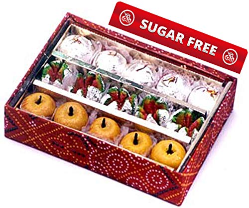 Ghasitaram Gifts Indian Sweets - Sugar Free Fancy Mix Sweets (800 GMS) von Ghasitaram Gifts