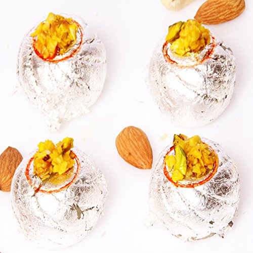 Ghasitaram Gifts Indian Sweets - Sugar Free Kaju Ring Pedas (400 GMS) von Ghasitaram Gifts