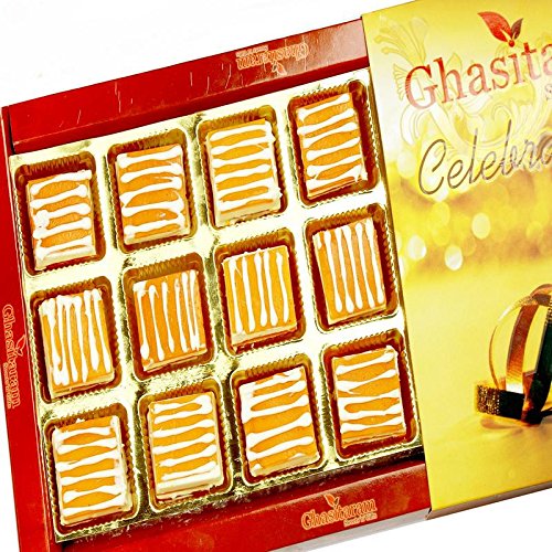 Ghasitaram Gifts Indian Sweets - Valentine Gifts - Valentine Sweets - Mango Bites 18 pcs von Ghasitaram Gifts