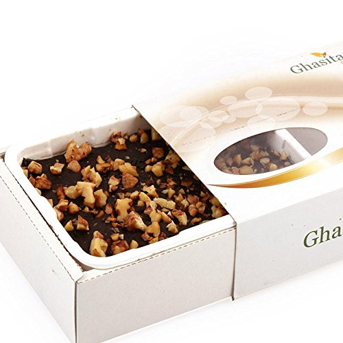 Ghasitaram Gifts Indian Sweets - Valentine Gifts Valentine Sweets - Walnut Chocolate Fudge von Ghasitaram Gifts