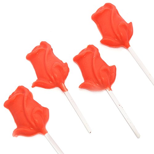 Ghasitaram Gifts Set of 10 Rose Lollies von Ghasitaram Gifts