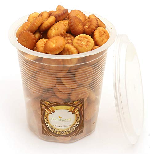 Ghasitaram Gifts - Tea Time Biscuits 300 GMS |Diwali,Holi,Rakhi,Valentine,Christmas,Birthday,Anniversary,Gift for Her,Him,Mothers Day,Fathers Day| von Ghasitaram Gifts