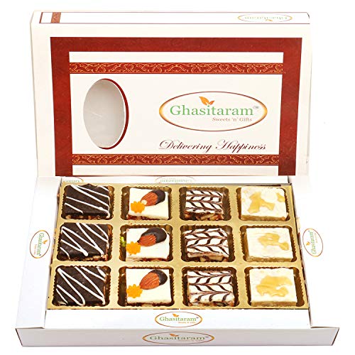 Ghasitaram Gifts Valentine Gifts Sweets - Assorted Chocolate Dryfruit Delight Sweets 12 pcs von Ghasitaram Gifts