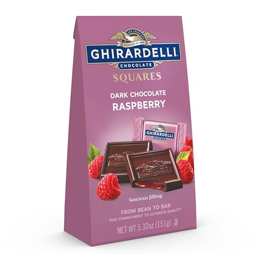 Ghirardelli Dark and Raspberry Squares Stand Up Bag, 5.32 Ounce by Ghirardelli von Ghirardelli