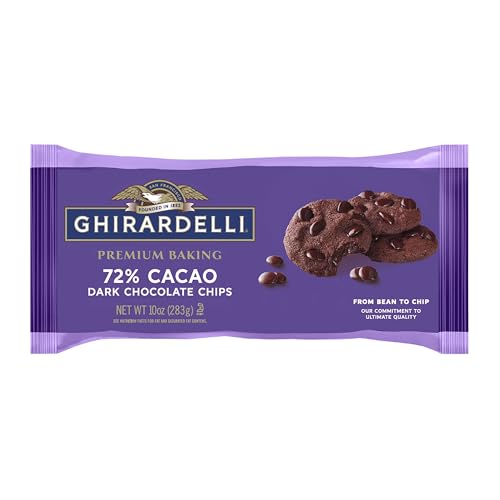 Ghirardelli Dunkle Schokoladenstückchen, 284 ml von Ghirardelli