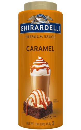 Ghirardelli Karamel Aroma Soße, Quetschflasche –482 Gramm Flasche von Ghirardelli