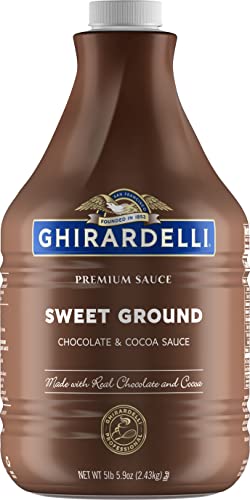 Ghirardelli Pumpflasche für süße gemahlene Schokolade und Kakaosauce, 2,5 l von Ghirardelli