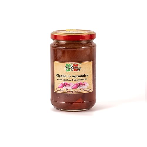 Rote Tropea-Zwiebel IGP in Agrodolce Gewicht: 280 g von Gia Mon