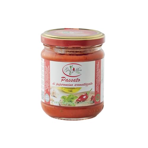 3er Set Kalabrische Peperonipaste, 180g Gläser – Würzige Chili-Paste aus Süditalien – 100% Peperoncino ohne Tomaten – Perfekt für Pasta, Bruschetta & Mehr von Gia.Mon