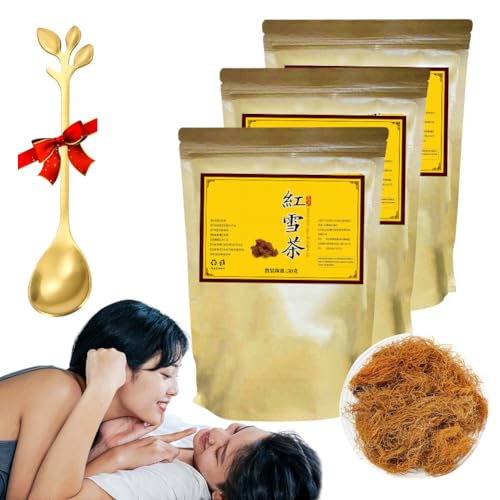 Golden Silk Red Snow Tea, Red Snow Tea (3Pcs) von Gienslru