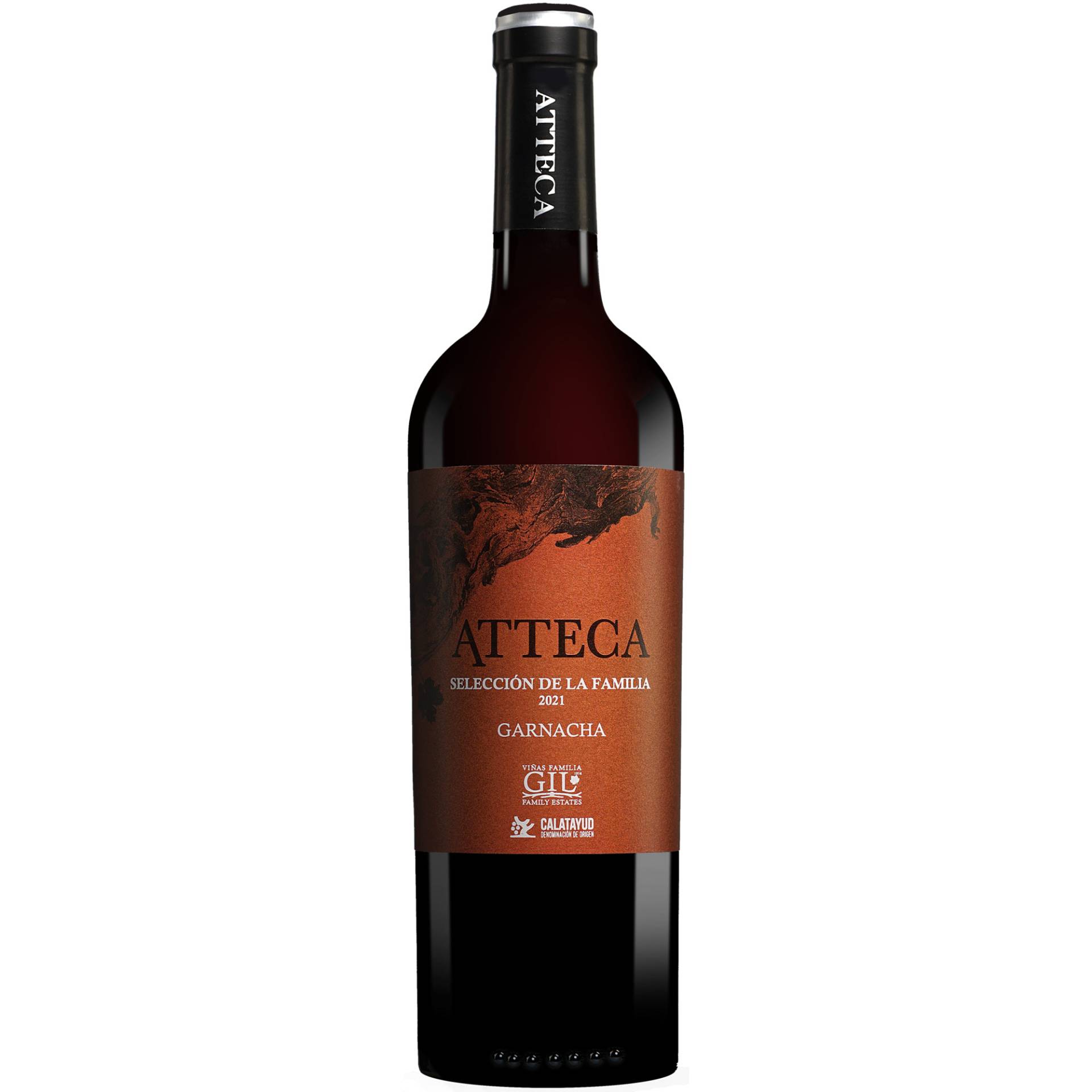 Atteca Garnacha Selección de la Familia 2021  0.75L 14.5% Vol. Rotwein Trocken aus Spanien von Gil Family Estate - Ateca