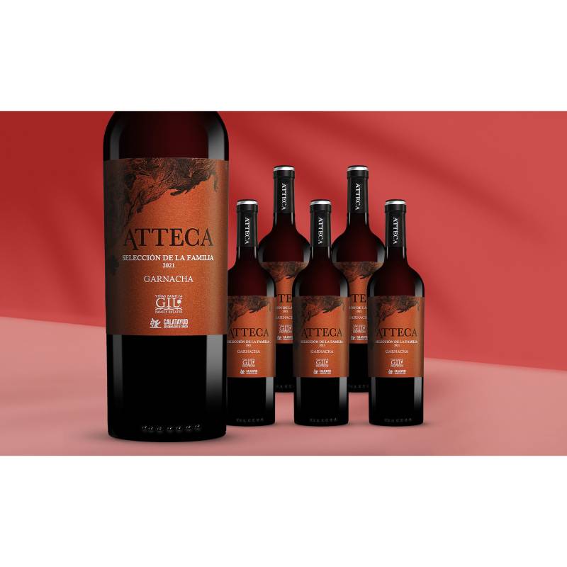 Atteca Garnacha Selección de la Familia 2021  4.5L 14.5% Vol. Weinpaket aus Spanien von Gil Family Estate - Ateca