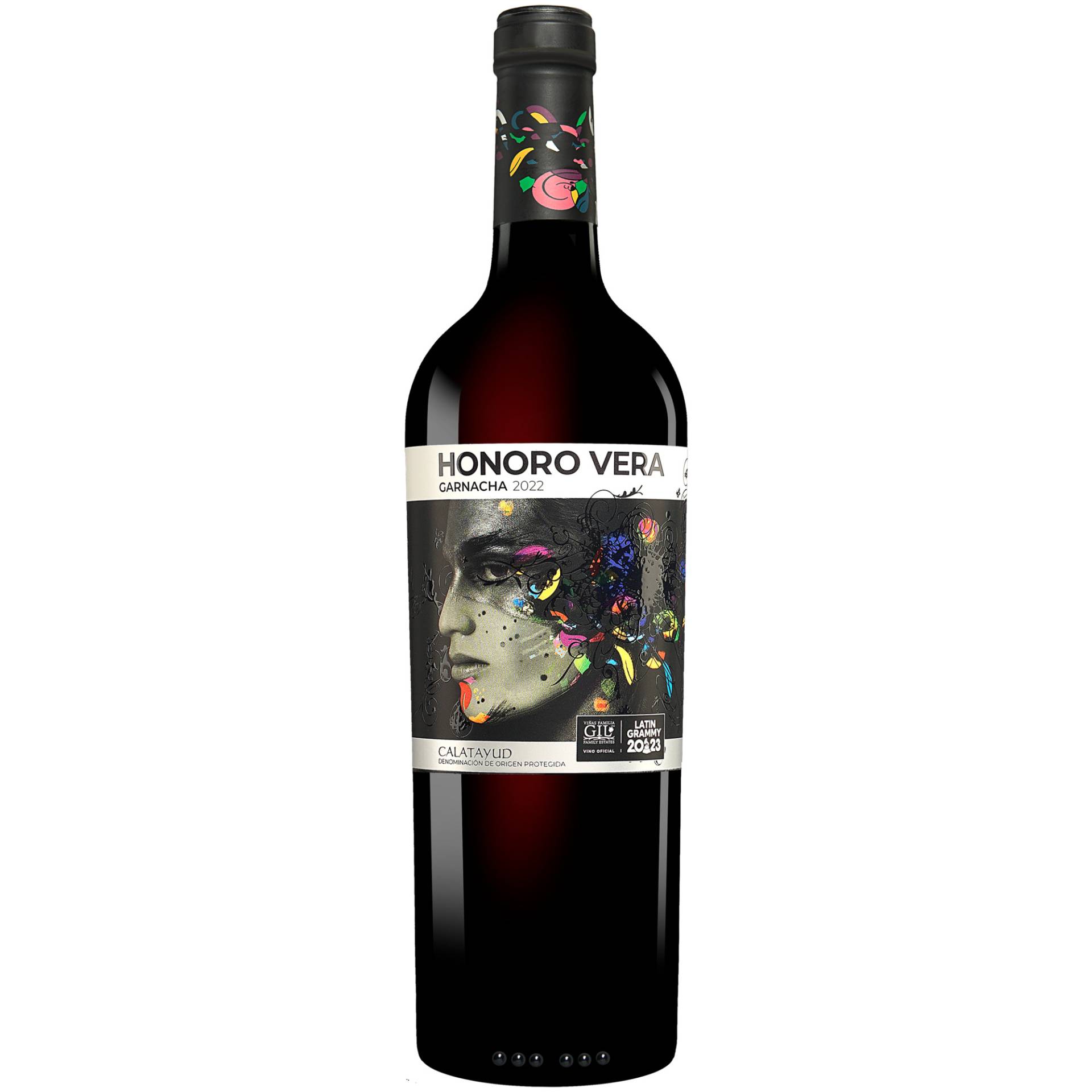 Honoro Vera Garnacha 2022  0.75L 14.5% Vol. Rotwein Trocken aus Spanien von Gil Family Estate - Ateca