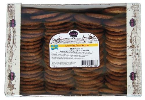 Gille Hafertaler, 8er Pack (8 x 600 g Packung) von Gille