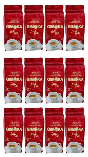 12 x Gimoka Gran Bar Kaffeebohnen 1kg (12kg Sparset) von Gimoka Kaffeebohnen