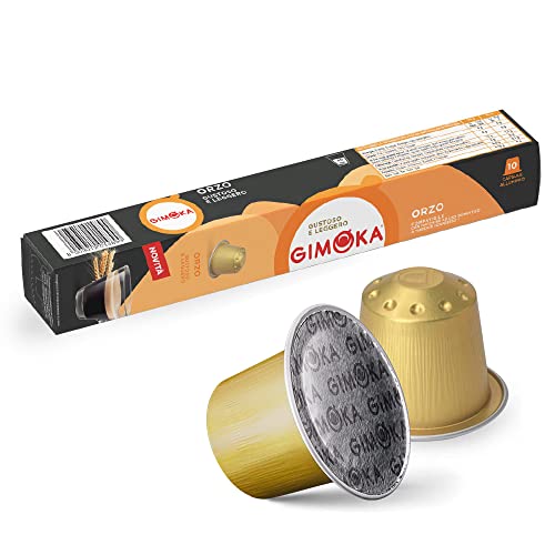 Gimoka - Kompatibel Für Nespresso - In Einem Rohr - 100 Kapsel - Geschmack GERSTE - Made In Italy von Gimoka