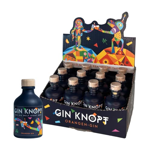 Gin Knopf Bio Orange | 44% | 12x5CL | 12x0,05l von Gin Knopf