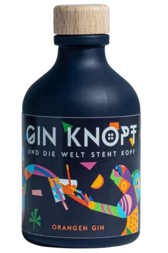 Gin Knopf - mediterrane Orange 44% - 0,05l Mini von Gin Knopf