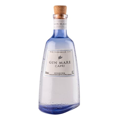 Gin Mare Capri - Mediterrane Super Premium Gin - Der Original Gin Mare Blend verfeinert mit den Destillaten von italienischen Bergamotten und Zitronen - Geschenkempfehlung - 0.7L/42.7 Prozent von GINMARE