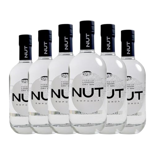 Gin Gin Nut Gin Miniaturflasche 5 cl (Karton mit 6 Miniaturflasche von 5 cl) von Gin Nut