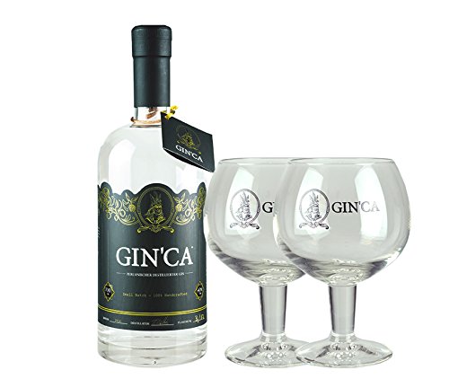 Gin ´ca - Peruvian Dry Gin + 2 Gin'ca Gläser von Gin ´ca - Peruvian Dry Gin + 2 Gin'ca Gläser