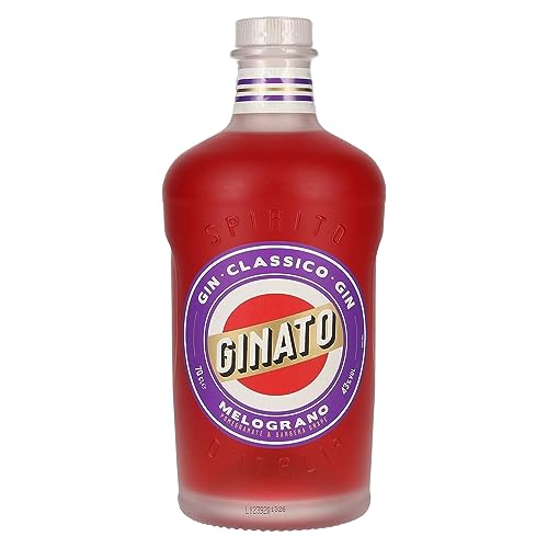 Ginato Ginato Melograno Italian Gin - Pomegranate & Barbera Grape, 43% 70cl Gin (1 x 0.7 l) von Ginato