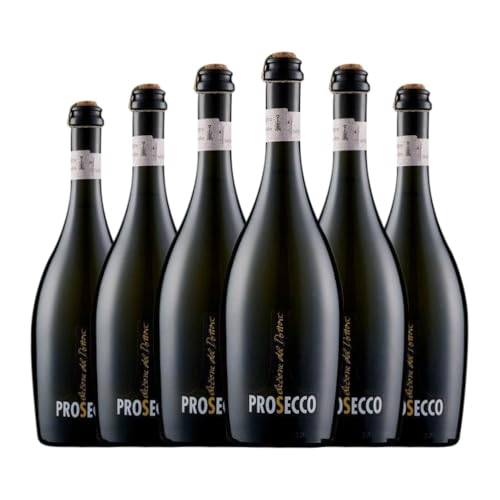 Gino Brisotto Frizzante Corda Glera Brut Prosecco 75 cl Weißer Sekt (Karton mit 6 Flaschen von 75 cl) von Gino Brisotto