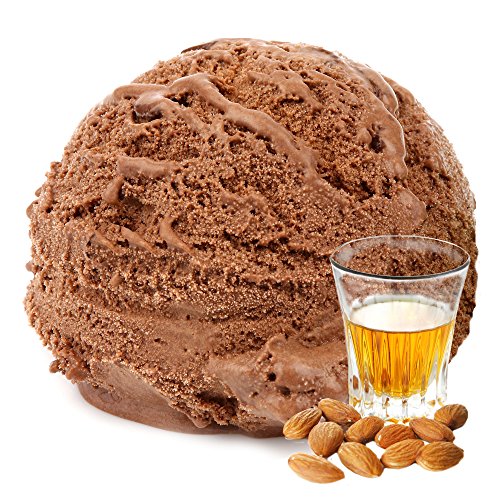 1 Kg Amaretto Geschmack Eispulver VEGAN - OHNE ZUCKER - LAKTOSEFREI - GLUTENFREI - FETTARM, auch für Diabetiker Milcheis Softeispulver Speiseeispulver Gino Gelati von Gino Gelati