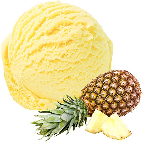 Ananas Geschmack 1 Kg Gino Gelati Eispulver für Speiseeis Softeispulver Speiseeispulver von Gino Gelati