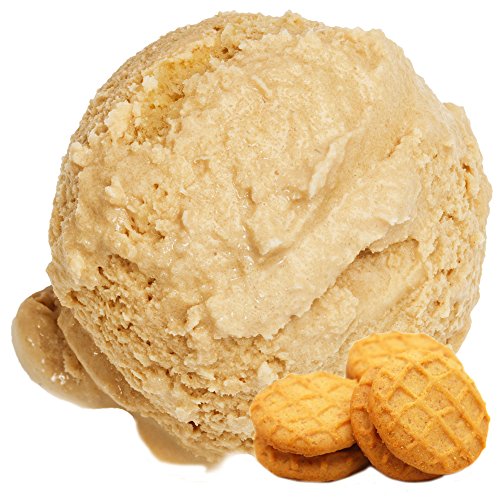 Butterkeks Cookie Geschmack Eispulver VEGAN - OHNE ZUCKER - LAKTOSEFREI - GLUTENFREI - FETTARM, auch für Diabetiker Milcheis Softeispulver Speiseeispulver Gino Gelati (Butterkeks Cookie, 1 kg) von Gino Gelati