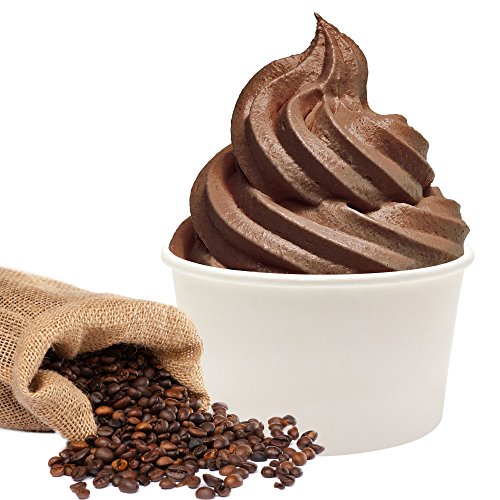 Coffeefee Schoko Frozen Yogurt Geschmack Gino Gelati Frozen Joghurt Pulver (1kg) von Gino Gelati