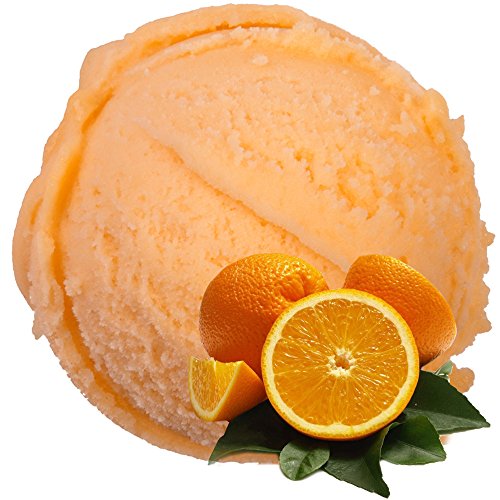 Gino Gelati 10x1 Kg Eispulver mit Apfelsine Geschmack für Speiseeis Softeispulver Speiseeispulver von Gino Gelati