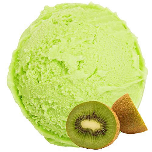 Gino Gelati 10x1 Kg Eispulver mit Kiwi Geschmack für Speiseeis Softeispulver Speiseeispulver von Gino Gelati